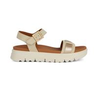 Geox Sandalo da donna D Xand 2.1s A Slide, Sand Lt Gold, 37 EU