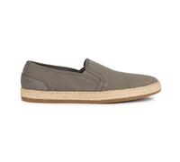 Geox Sandalo da Uomo con Zeppa U Pantelleria a Espadrillas, Salvia, 44 EU