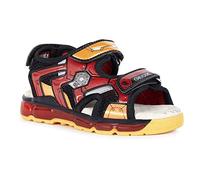 Geox Sandalo junior Android Boy B - Marvel - Avengers Nero Black/Red C0048