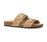 Geox Sandalo piatto da donna D Brionia L, beige., 38 EU