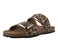 Geox Sandalo piatto da donna D BRIONIA R B, naturale, 39 EU