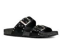 Geox Sandalo piatto da donna D BRIONIA R I nero, 39 EU