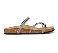 Geox Sandalo piatto da donna D BRIONIA R I nero, 39 EU
