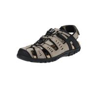 GEOX Sandalo talpa / nero Uomo GEOX 47 talpa / nero