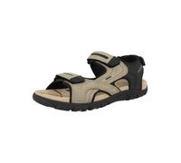 GEOX Sandalo 'U S.Strada D' beige / nero Uomo GEOX 46