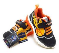 Geox Scarpa Ciberdron con luci a tema Harry Potter nero arancione con strappo
