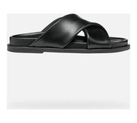 Geox D ADELASH B, Sandalo Scorrevole Donna, Black, 35 EU