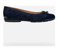 Geox D Annytah, Balletto Piatto Donna, Blu, 37.5 EU