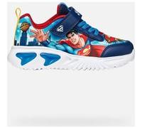 Geox J Assister Boy A Sneaker, Navy Lt Blue, 10 UK Bambino