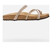 Geox Sandalo da donna D BRIONIA R I piatto, rosa, 42 EU