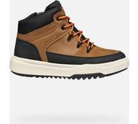 Geox J BUNSHEE Boy B ABX - Barca alla caviglia, colore marrone chiaro, 35 EU, marrone chiaro, 35 EU