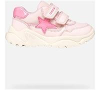 Geox B CIUFCIUF Girl A Sneaker, LT Pink/Fucsia, 23 EU