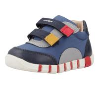 Geox B Iupidoo Boy C, Scarpe da Ginnastica Bimbo 0-24, Blu (Dk Blue Navy), 18 EU