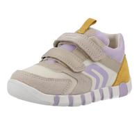 Geox Scarpe da Ginnastica B IUPIDOO Girl C, Colore Beige/Viola, 26 EU