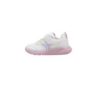 Geox Scarpe da Ginnastica B SPRINTYE Girl D, da Bambina, Bianco/Rosa, 27 EU