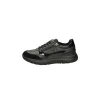 Geox Scarpe da Ginnastica D PLUMMERY da Donna, Nero, 39 EU, Nero, 39 EU