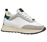 Geox Scarpe da Ginnastica da Donna, D Amabel, Bianco, 40 EU, Bianco, 40 EU