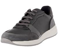 Geox D Bulmya A, Scarpe da Ginnastica Donna, Grigio Scuro, 37 EU