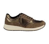 Geox Scarpe da Ginnastica da Donna D Bulmya B, Tortora Scuro, 37 EU