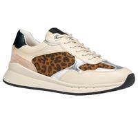 Geox Scarpe da Ginnastica da Donna D OCTAVIEE A, Naturale/papiro, 38 EU