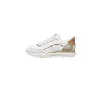 Geox Scarpe da Ginnastica da Donna D SPHERICA Plus A, Bianco/Bianco, 40 EU