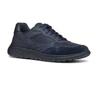 Geox Scarpe da Ginnastica da Ragazzo U Portello D, Blu Navy, 25 EU