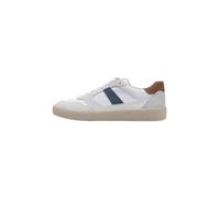 Geox Scarpe da Ginnastica da Uomo U AFFILE B, Bianco/Avio, 44 EU, White Avio, 44 EU