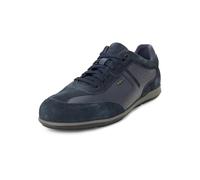 Geox Scarpe da Ginnastica da Uomo U IONIO, Blu, 42 EU, Blu, 42 EU