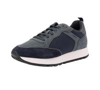 Geox Scarpe da Ginnastica da Uomo U Partenio B, Blu Navy, 46 EU