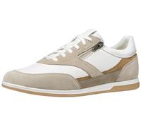 Geox Scarpe da Ginnastica da Uomo U Renan A, Sabbia/Bianco, 42 EU