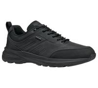 Geox Scarpe da Ginnastica da Uomo U SENALES B ABX, Nero, 43 EU, Nero, 43 EU