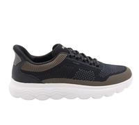 Geox Scarpe da Ginnastica da Uomo U SPHERICA Plus E, Nero/Militare, 42 EU