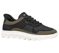Geox Scarpe da Ginnastica da Uomo U SPHERICA Plus E, Nero/Militare, 42 EU