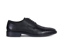 Geox scarpe da uomo eleganti in pelle nere derby francesine classiche Gladwin