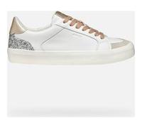 Geox D EMMELENY E, Scarpe da Ginnastica Donna, White, 40 EU