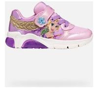 Geox J FADINLIGHT Girl B Sneaker, Pink/Dk Lilac, 31 EU