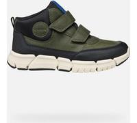 Geox J Flexyper Boy, Stivale alla Caviglia, Militare, 36 EU