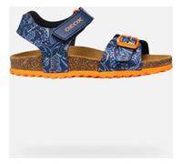 Geox J Ghita Boy B, Sandalo, Navy/Multicolor, 29 EU