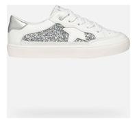 GEOX Scarpe Gisli Bambina Bianco/argento Chiaro Bianco/argento Chiaro 33