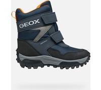 Geox J Himalaya Boy B ABX, Stivale alla Caviglia, Navy Arancio, 27 EU