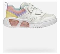 Geox Scarpe da Ginnastica Illuminus Bambina Bianco/Multicolore 35