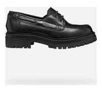 Geox Donna D IRIDEA Moccasin, Nero, 39 EU, Nero, 39 EU