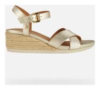 Geox - D ISCHIA CORDA D02HHC Oro e bronzo - Sandali e scarpe aperte - Taglia 38 1/2 38 1/2 Oro e bronzo