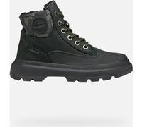 Geox J Kiddartah Boy WPF, Stivale alla Caviglia, Black Military, 35 EU
