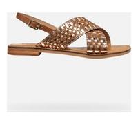 Geox Maddalusiac D65ymn0kfky Sandals Marrone EU 38 Donna