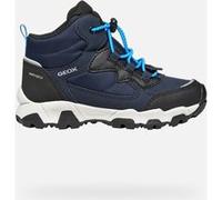 Geox J Magnetar Boy B ABX, Scarpe da Ginnastica, Navy Sky, 24 EU