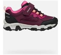 Geox Ragazza J Magnetar G. B AbxSneaker, Bordeaux, 34 EU