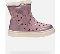 Geox B Nashik Girl, Stivale alla Caviglia Bambina, Rose Smoke, 26 EU