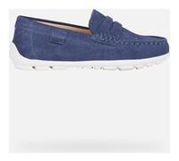 Mocassini Ragazzo Geox Colore Navy/bianco 28