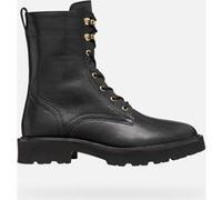 Geox norize donna Stivaletti con lacci - D564ZC00081C9999 (Nero, Sistema Taglie Calzature EU, Adulto, Numero, Media, 36.5)